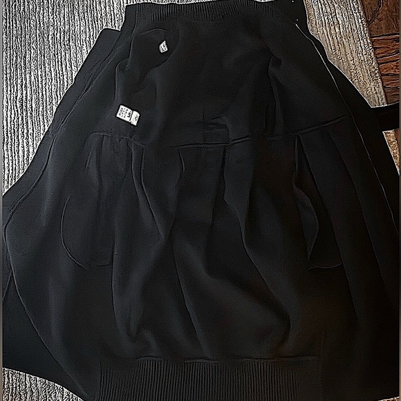 Vintage Jean Paul Gaultier full zip, collared, belted, black coat w/pockets! - Picture 11 of 12